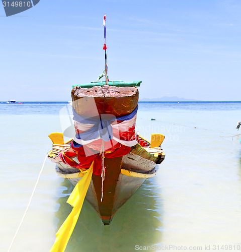 Image of prow thailand    kho tao china sea 