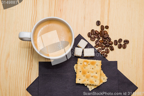 Image of cookies and coffee