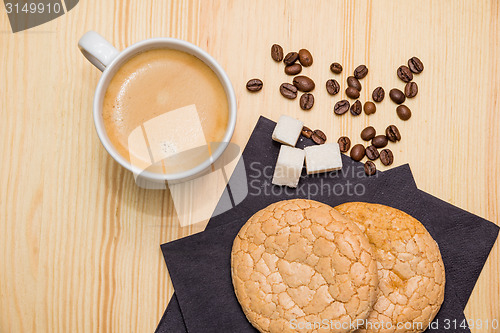 Image of cookies and coffee