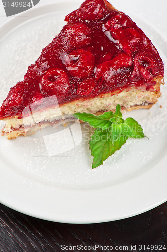 Image of cake with berry's