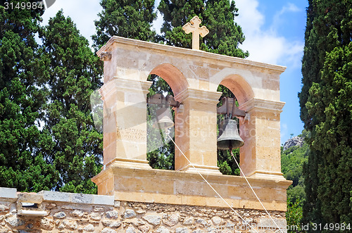 Image of Fragment of a chapel in the town of Rethymno, Crete, Greece