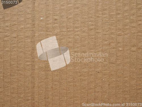 Image of Brown corrugated cardboard background