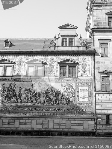 Image of  Fuerstenzug Procession of Princes in Dresden, Germany 