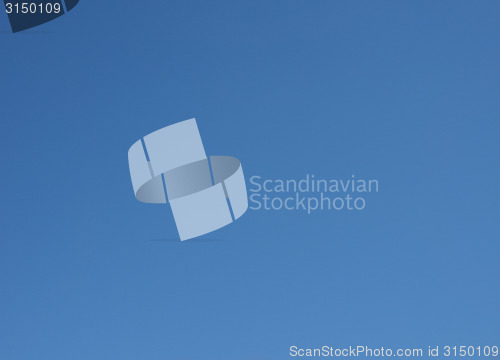 Image of Blue sky background