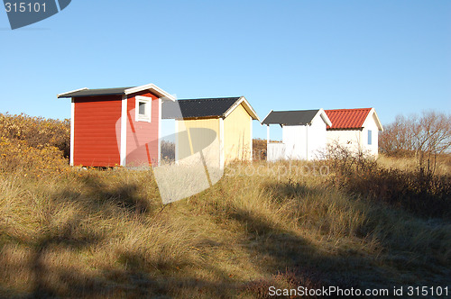 Image of Bathing-huts