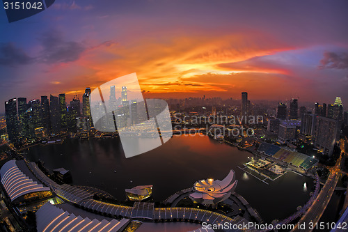 Image of Singapore Skyline