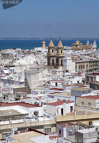 Image of Cadiz, view from torre Tavira