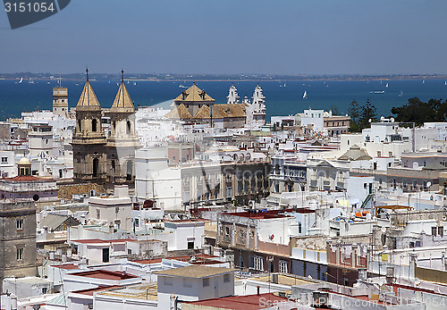 Image of Cadiz, view from torre Tavira