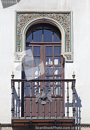 Image of Balcony of a house in Seville