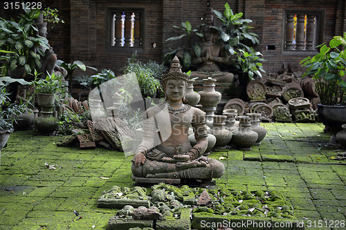 Image of ASIA THAILAND CHIANG MAI WAT PHAN TAO