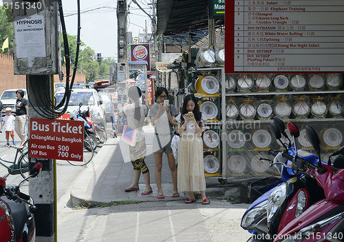 Image of ASIA THAILAND CHIANG MAI WAT PHAN TAO