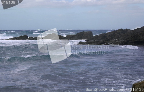 Image of rough sea