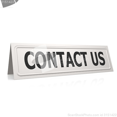 Image of Contact us board