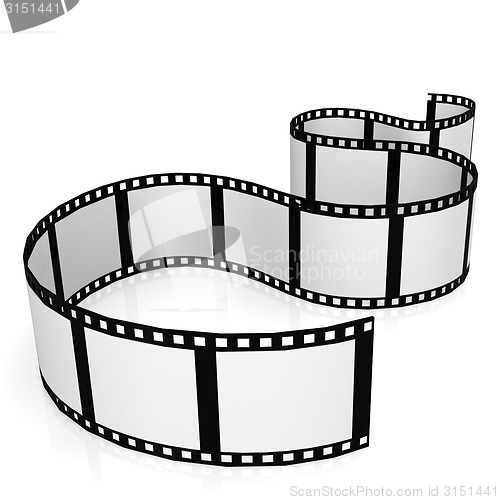 Image of Isolated film strip