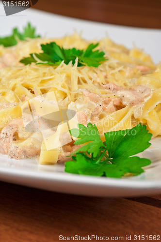 Image of Pasta with shrimps