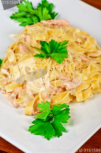 Image of Pasta with shrimps