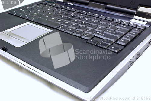 Image of black laptop keyboard