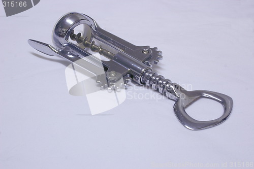 Image of metal corkscrew