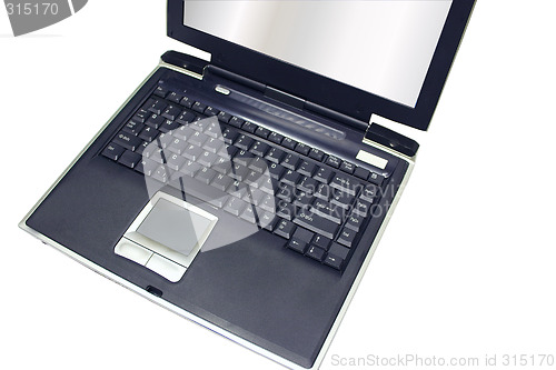 Image of laptop keyboard and screen