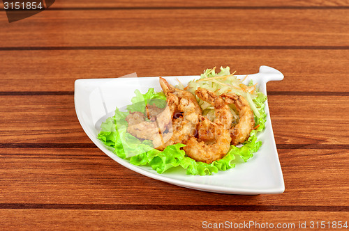 Image of Fried shrimps