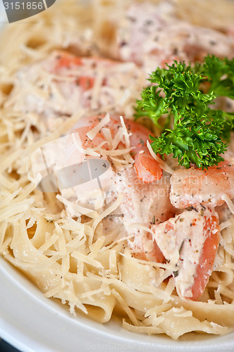 Image of Pasta with shrimp