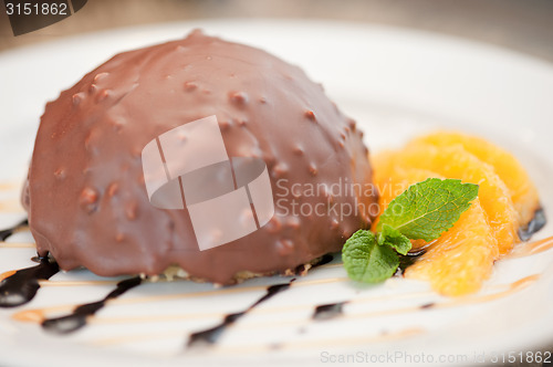 Image of chocolate and orange croissant