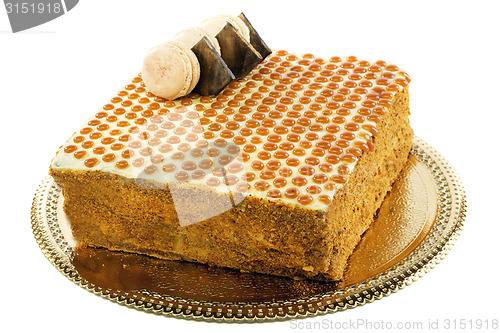 Image of Russian honey cake.