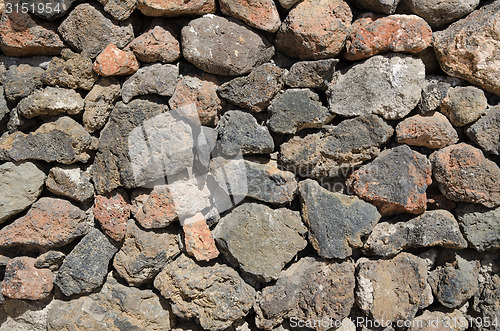 Image of Old stone wall detail