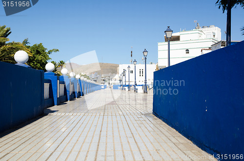 Image of Walkway view at the resort Arguineguin in Spain