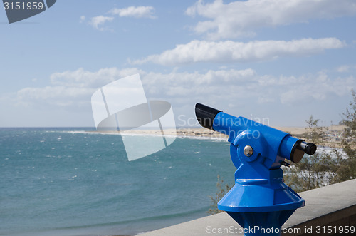 Image of Binocular by the coast