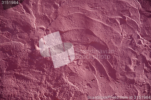 Image of Pink colored wall structure