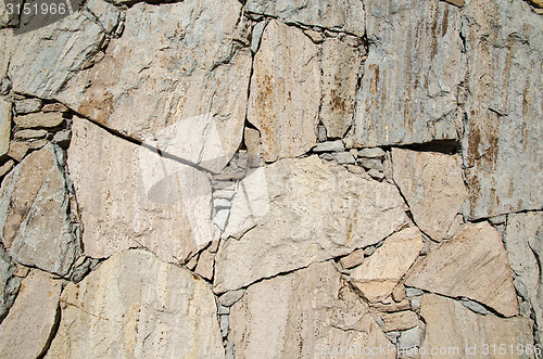 Image of Rough stone wall background