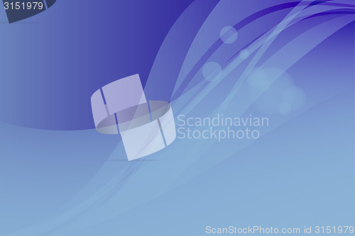 Image of Vector blue abstract background