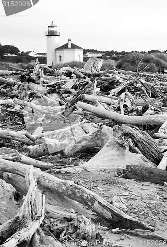 Image of Bullards Beach Coquille River Lighthouse Bandon Oregon Pacific C