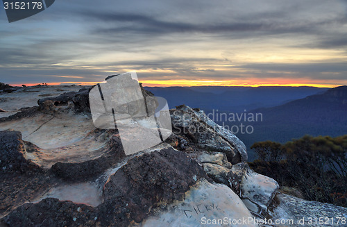 Image of Sunset Wentworth Falls