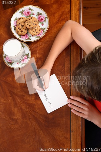 Image of Child writing a letter