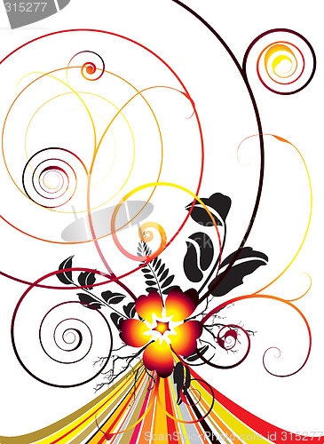 Image of floral dezine