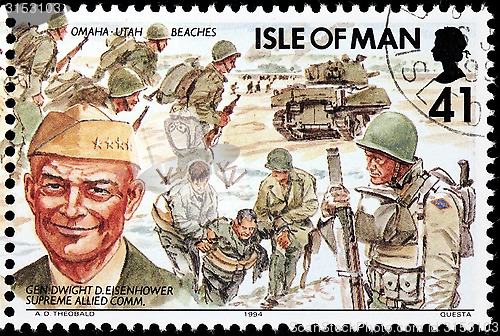 Image of Eisenhower Stamp