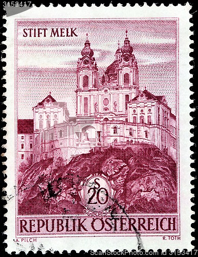 Image of Melk Abbey Stamp