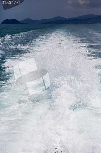 Image of  myanmar kho   bay isle froth foam  