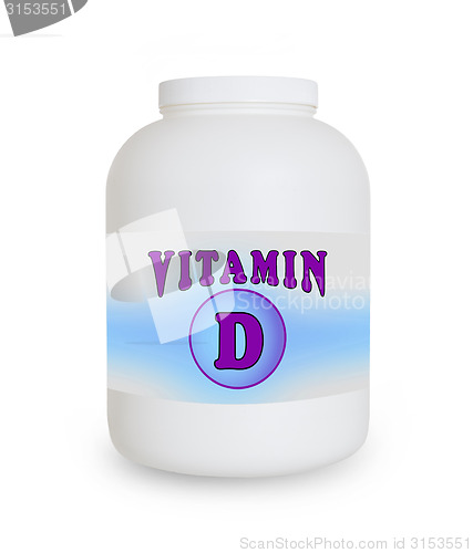Image of Vitamin D container