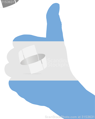 Image of Argentinian finger signal