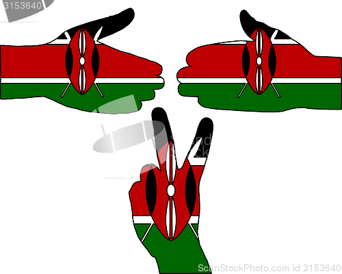 Image of Kenya hand signal