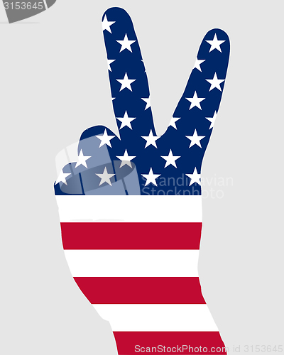 Image of american finger sign 