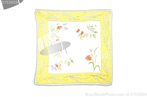 Image of Cloth with flowers