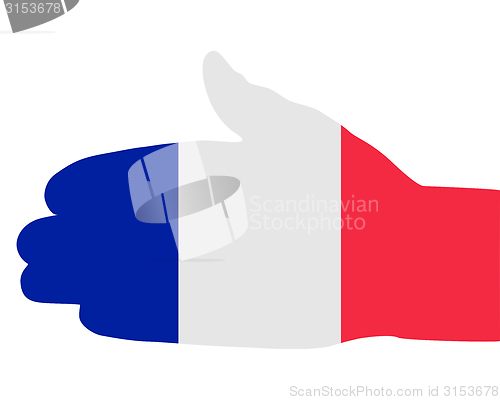 Image of French handshake