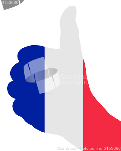 Image of French hand signal