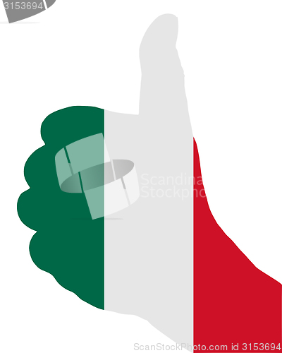 Image of Mexican finger signal