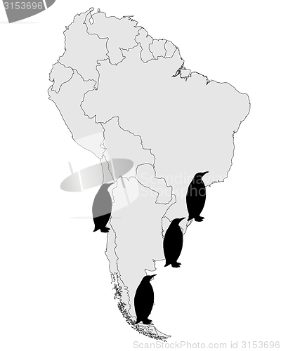 Image of Magellanic penguin range