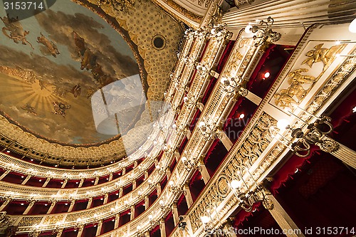 Image of Teatro di San Carlo, Naples opera house, Italy